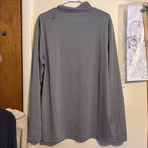 Gray Quarter-Zip Pullover - Picture 3 of 5